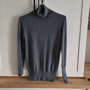 💙Zara Knit - Gray Turtleneck Sweater Size M